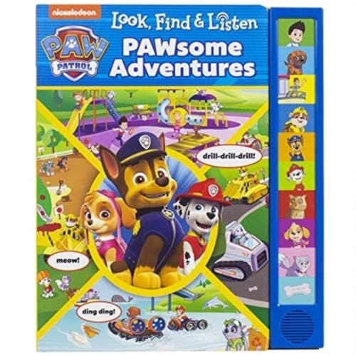 Nickelodeon PAW Patrol: PAWsome Adventures Look, Find & Listen Sound Book (bok, board book, eng)