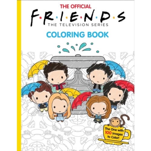 The Official Friends Coloring Book: The One with 100 Images to Color (häftad, eng)