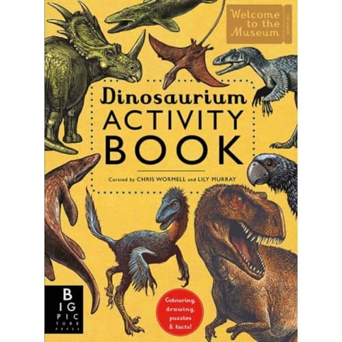 Dinosaurium Activity Book (häftad, eng)