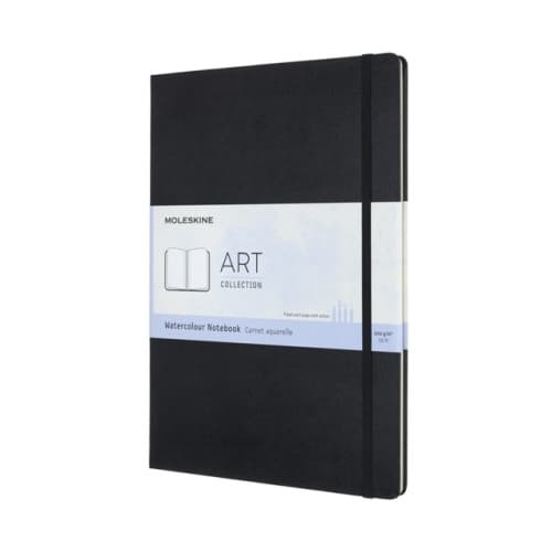 Moleskine Art A4 Watercolour Notebook: Black
