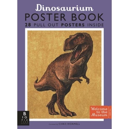 Dinosaurium Poster Book (häftad, eng)