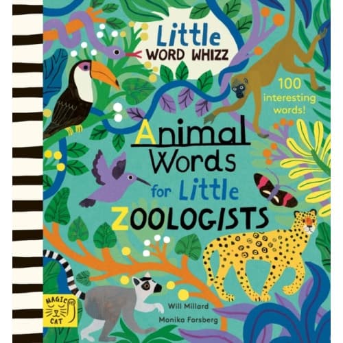 Animal Words for Little Zoologists (inbunden, eng)