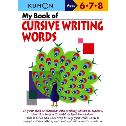 Kumon My Book of Cursive Writing Words (häftad, eng)