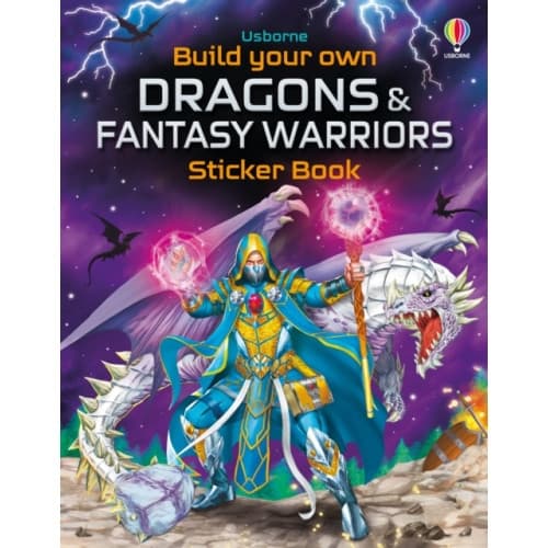 Build Your Own Dragons and Fantasy Warriors Sticker Book (häftad, eng)