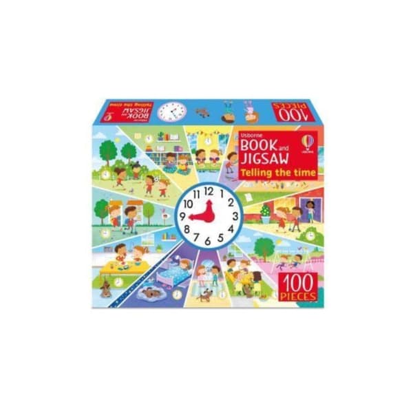 Usborne Book and Jigsaw Telling the Time (häftad, eng)