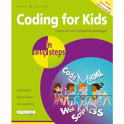 Coding for Kids in easy steps (häftad, eng)