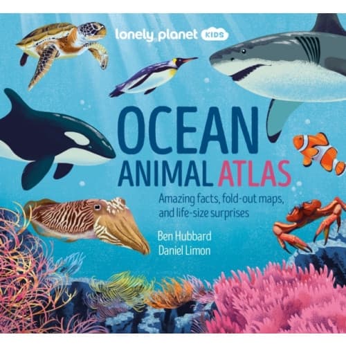 Lonely Planet Kids Ocean Animal Atlas (inbunden, eng)