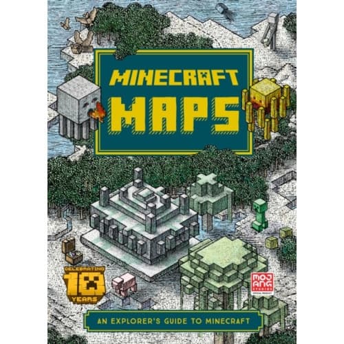 Minecraft Maps (inbunden, eng)