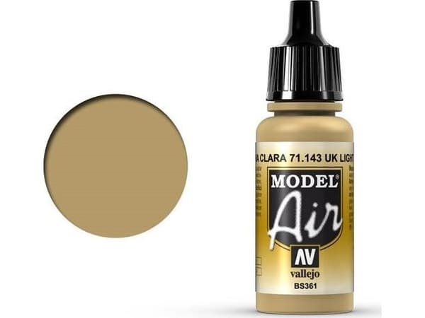 Vallejo 71.143, Brun, Akrylfärg, Vätska, 17 ml, 1 styck |