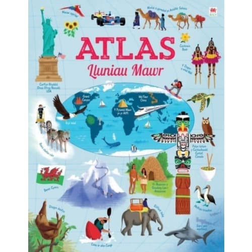 Atlas Lluniau Mawr (inbunden, wel)