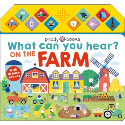 What Can You Hear On The Farm? (bok, board book, eng)