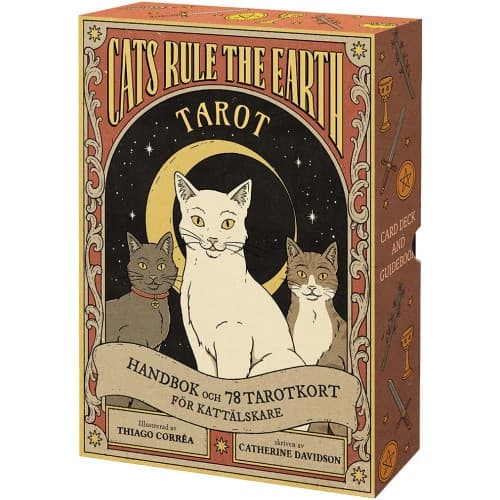 Cats Rule the Earth : tarot : handbok och 78 tarotkort för kattälskare (häftad)