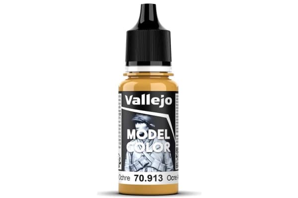 Vallejo 70.913, Ochre, Gult, Acryl maling, Hard, 17 ml, 1 stykker |