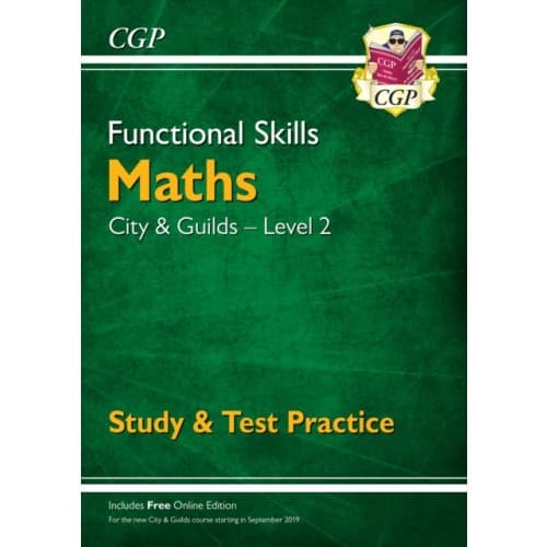 Functional Skills Maths: City & Guilds Level 2 - Study & Test Practice (häftad, eng)