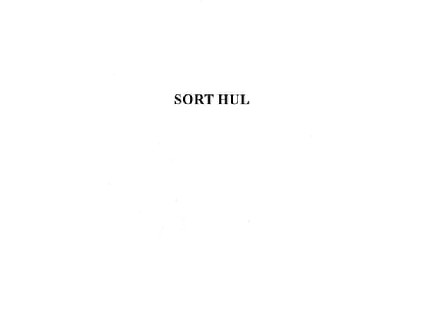 Sort hul | Jan AIST Olsen | Språk: Danska