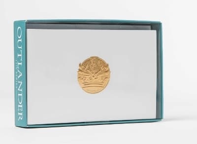 Outlander crest: foil note cards 9781683832799