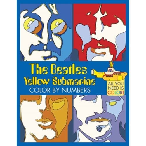 The Beatles Yellow Submarine Color By Numbers (häftad, eng)