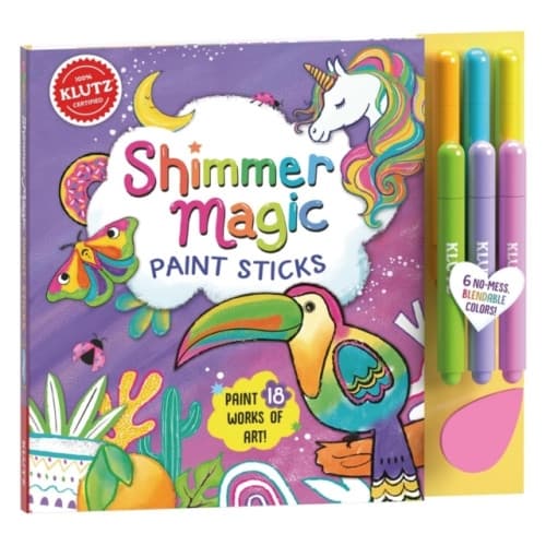 Shimmer Magic Paint Sticks (häftad, eng)