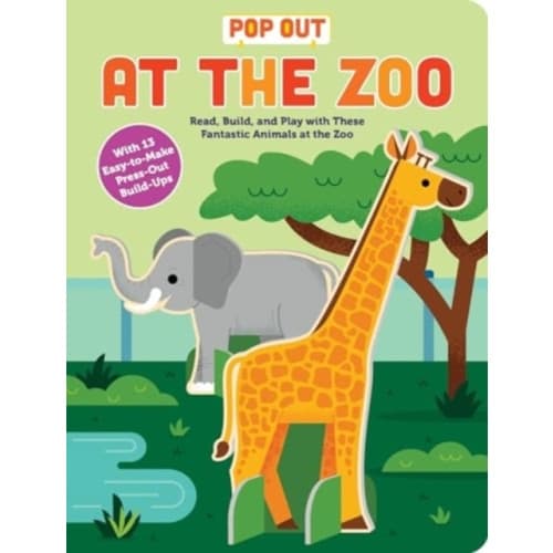Pop Out at the Zoo (bok, board book, eng)
