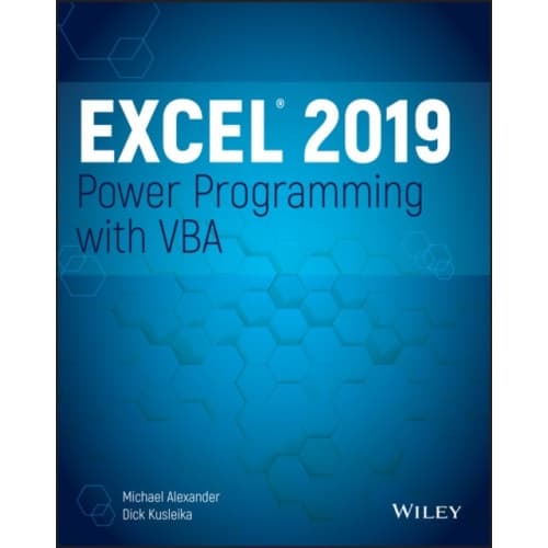 Excel 2019 Power Programming with VBA (häftad, eng)