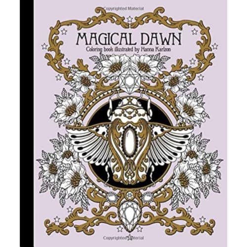 Magical Dawn Coloring Book (inbunden, eng)