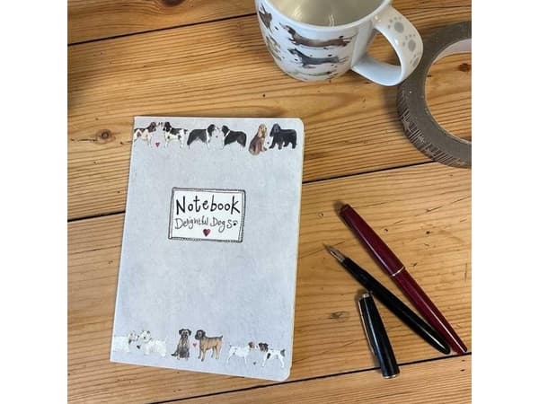 Notebook A5/40K line SNM01 Søte hundepar |