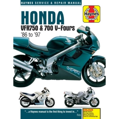 Honda VFR750 & 700 V-Fours (86 - 97) Haynes Repair Manual (häftad, eng)