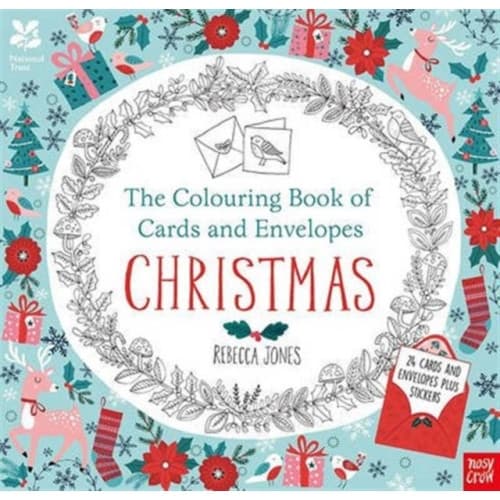 National Trust: The Colouring Book of Cards and Envelopes - Christmas (häftad, eng)
