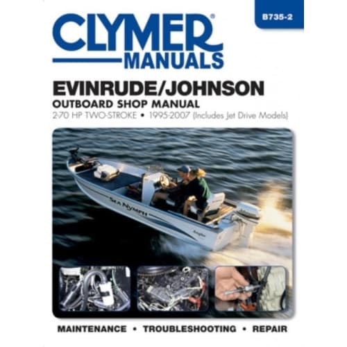 Evinrude/Johnson 2-70 HP 2-Stroke Outboards Includes Jet Drive Models (1995-2003) Service Repair Manual (häftad, eng)