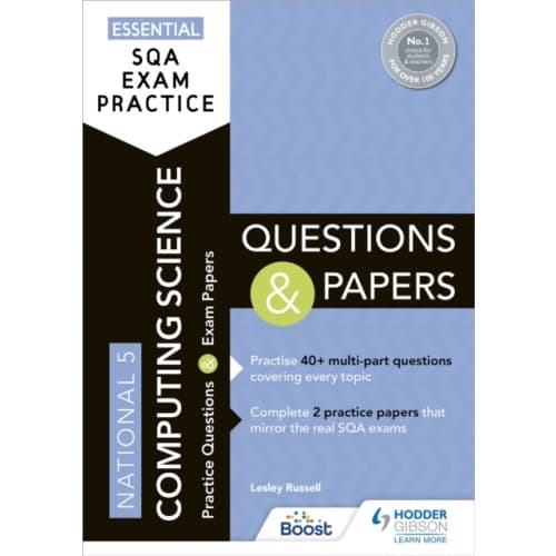 Essential SQA Exam Practice: National 5 Computing Science Questions and Papers (häftad, eng)