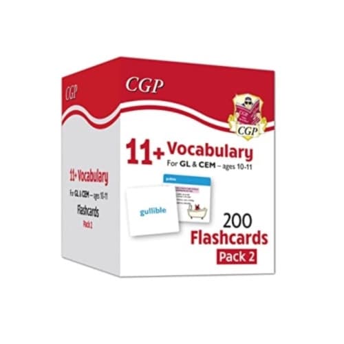 11+ Vocabulary Flashcards for Ages 10-11 - Pack 2 (inbunden, eng)