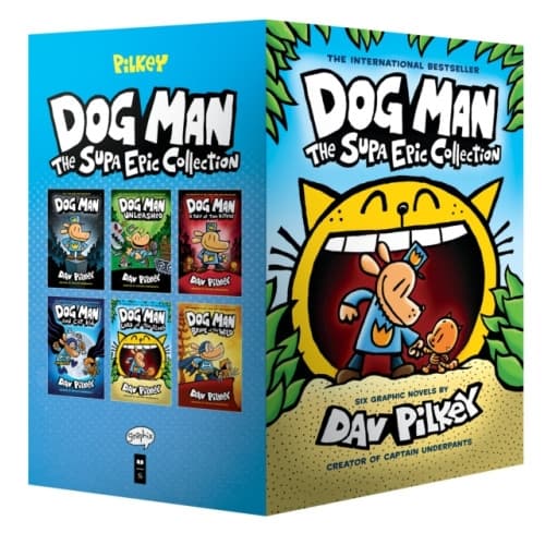 Dog Man 1-6: The Supa Epic Collection: From the Creator of Captain Underpants (inbunden, eng)