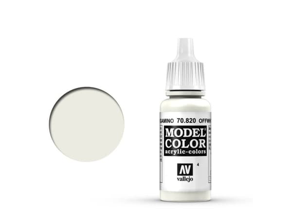 Vallejo 70.820, Hvit, Acryl maling, Væske, 17 ml, 1 stykker |