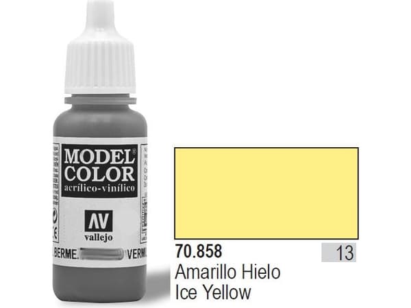 Vallejo 70.858, Gult, Acryl maling, Væske, 17 ml, 1 stykker |