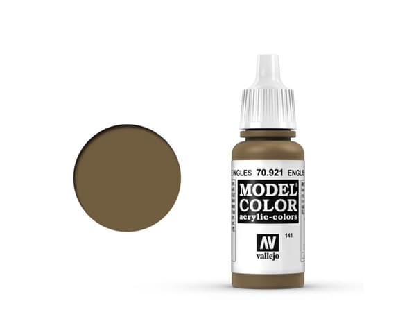 Vallejo 70.921, Ruskea, Akryylimaali, Nestemäinen, 17 ml, 1 kpl |