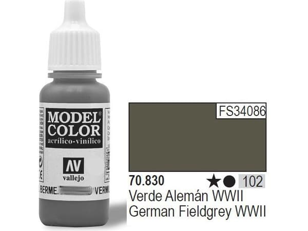 Vallejo 70.830, Grön, Akrylfärg, Vätska, 17 ml, 1 styck |