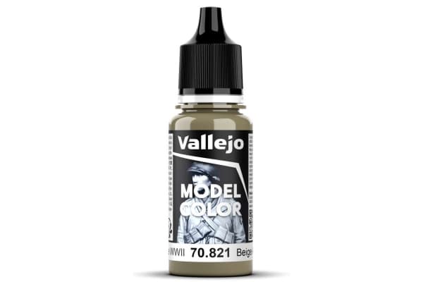 Vallejo 70.821, Beige, Acryl maling, Væske, 17 ml, 1 stykker |