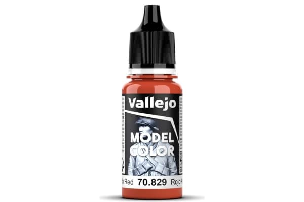 Vallejo 70.829, Röd, Akrylfärg, Vätska, 17 ml, 1 styck |
