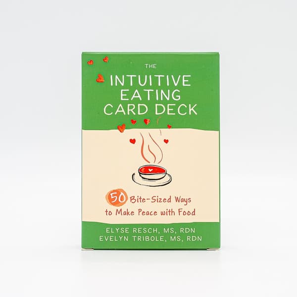 Intuitive Eating Card Deck: 50 Bite-Sized 9781684038282