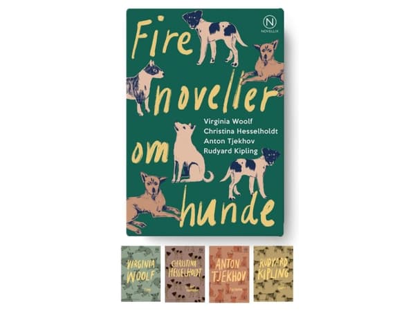 Gaveæske med fire noveller om hunde | Christina Hesselholdt, Virginia Woolf, Anton Tjekhov, Rudyard Kipling