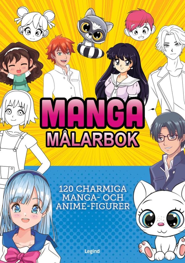 Manga målarbok 9788775376759