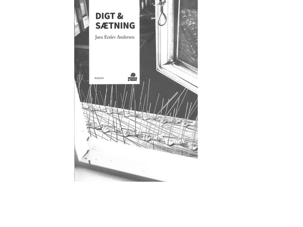 Digt & sætning | Jørn Erslev Andersen
