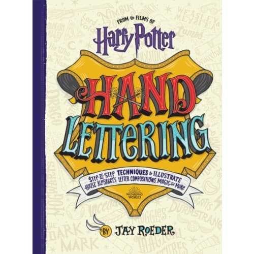 Harry Potter Hand Lettering (häftad, eng)