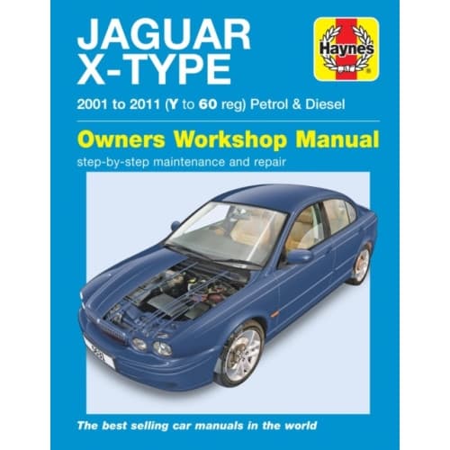 Jaguar X Type Petrol & Diesel (01 - 11) Haynes Repair Manual (häftad, eng)