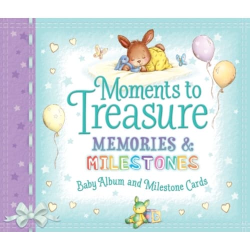 Moments to Treasure Baby Album and Milestone Cards (inbunden, eng)