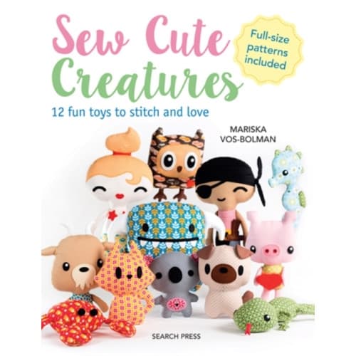 Sew Cute Creatures (häftad, eng)