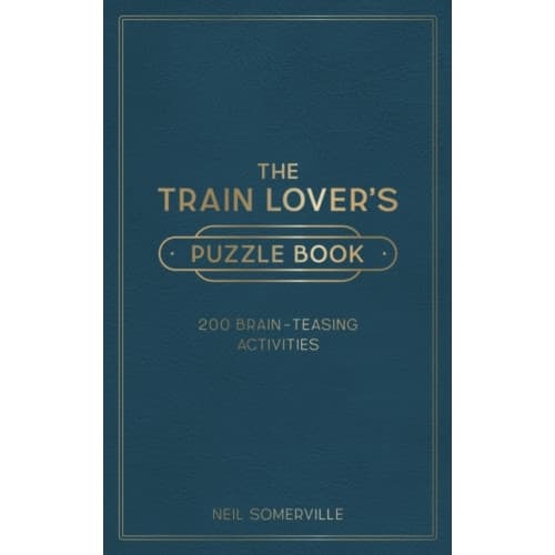 The Train Lover's Puzzle Book (inbunden, eng)