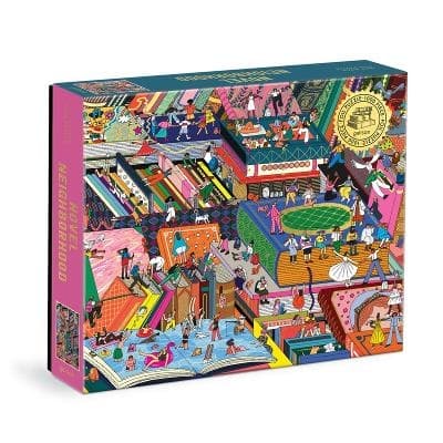 Novel Neighborhood 1000 Piece Foil Puzzle 9780735375956