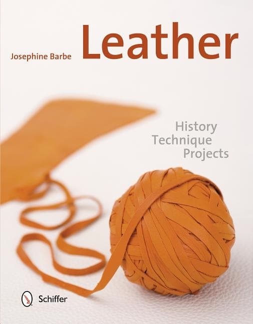 Leather - history, technique, projects 9780764344848