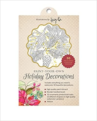 Paint-Your-Own Holiday Decorations 9780764364488